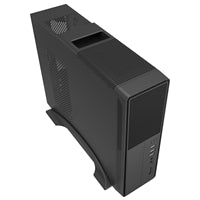 CiT S014B Compact Micro ATX Case 300W PSU - Black SECC Metal