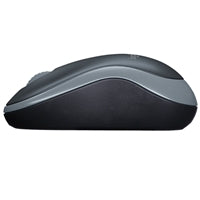 Logitech M185 Wireless Mouse - Optical, 12-Month Battery, Black