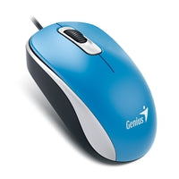 Genius DX-110 Wired USB Mouse - 1000 DPI Optical Blue 3-Button