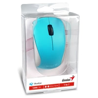 Genius NX-7000 Wireless Mouse Blue - 1200 DPI Ambidextrous Optical