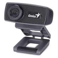 Genius FaceCam 1000X HD 720p Webcam - USB, Manual Focus, Built-in Mic