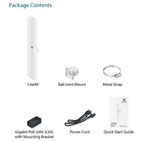 Ubiquiti LAP-120 LiteAP AC 5GHz 16dBi Outdoor Wireless Bridge PoE