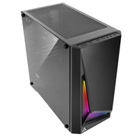 ANTEC DP301M Micro ATX Case - ARGB Tempered Glass Black Steel