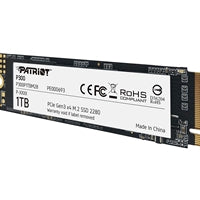 Patriot P300 1TB NVMe M.2 SSD PCIe Gen3 x4 - 2100MB/s