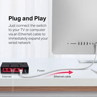 Mercusys MS105G 5-Port Gigabit Ethernet Switch - Unmanaged