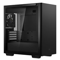 DeepCool MACUBE 110 Micro ATX Case - Magnetic Tempered Glass, Black