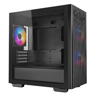 DeepCool MATREXX 40 3FS Micro ATX Case - Tempered Glass, RGB Fans