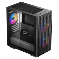 DeepCool MATREXX 40 3FS Micro ATX Case - Tempered Glass, RGB Fans