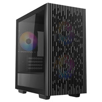 DeepCool MATREXX 40 3FS Micro ATX Case - Tempered Glass, RGB Fans