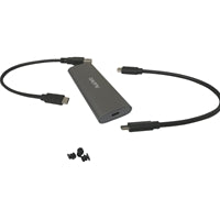 Maiwo M.2 NVMe SATA SSD Enclosure USB-C 10Gbps Tool-Free 2TB
