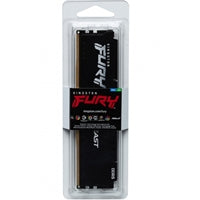 Kingston FURY Beast KF552C40BB-16 Gaming System Memory, DDR5, 5200MHz, 1 x 16Gb, Black Heatsink, 288 Pin, 1.25v, CL40