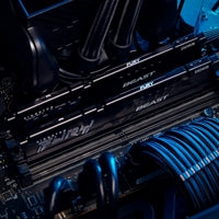 Kingston FURY Beast KF552C40BB-16 Gaming System Memory, DDR5, 5200MHz, 1 x 16Gb, Black Heatsink, 288 Pin, 1.25v, CL40