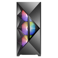 ANTEC DF800 FLUX Gaming Case - Black Mid Tower ATX with ARGB Fans