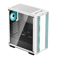DeepCool CC560 White Mid Tower ATX Gaming Case - Tempered Glass