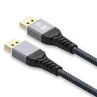 Prevo DP14-2M DisplayPort 1.4 Cable 2m - 8K 60Hz Braided Gold-Plated