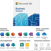 Microsoft 365 Business Standard 1 Year 1 User - Retail Boxed