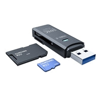 Prevo CR311 USB 3.0 Card Reader - Multi-Format SD/MicroSD Adapter