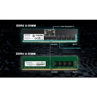 ADATA 16GB DDR5 RAM 4800MHz U-DIMM Desktop Memory - CL40 ECC