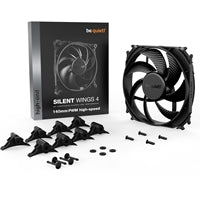 be quiet! Silent Wings 4 140mm PWM High-Speed Fan 1900RPM Black