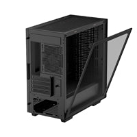 DeepCool CH370 Micro ATX Case - Black Tempered Glass 360mm Support