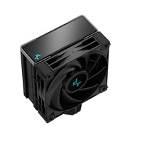 DeepCool AK400 Zero Dark CPU Cooler - All Black, 4 Heatpipe, 120mm