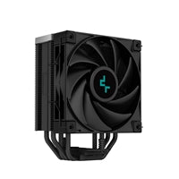 DeepCool AK400 Zero Dark CPU Cooler - All Black, 4 Heatpipe, 120mm
