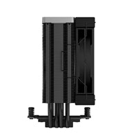 DeepCool AK400 Zero Dark CPU Cooler - All Black, 4 Heatpipe, 120mm