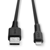 Lindy MFi Certified Lightning Cable 0.5m USB-A Black