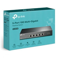 TP-Link TL-SX105 Metal 5-Port 10G Desktop Switch - Fanless