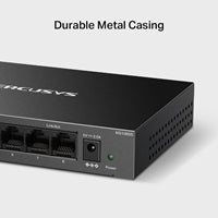 Mercusys MS108GS 8-Port Gigabit Switch - Steel Case Desktop/Wall Mount