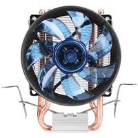 Antec A30 PRO CPU Cooler - 92mm Blue LED, Dual Heat Pipe, 95W TDP