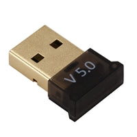 Prevo Bluetooth 5.0 USB Adapter - Compact Wireless Dongle 20m Range