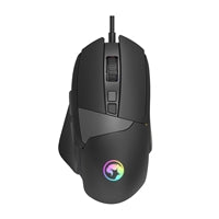 Marvo M411 Gaming Mouse - 12800 DPI Optical, 8 Programmable Buttons, RGB