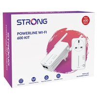 STRONG AV600 Powerline WiFi Extender Kit - Passthrough 600Mbps