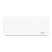 Strong SW8000PUK 8 Port Gigabit Switch - Unmanaged Fanless
