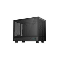 DeepCool CH160 Mini-ITX Case High-Airflow Mesh Tempered Glass USB-C