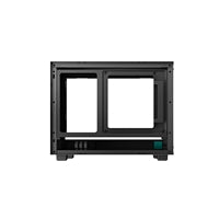 DeepCool CH160 Mini-ITX Case High-Airflow Mesh Tempered Glass USB-C