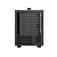 DeepCool CH160 Mini-ITX Case High-Airflow Mesh Tempered Glass USB-C