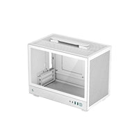 DeepCool CH160 White Mini-ITX Case - Mesh Airflow USB-C Tower