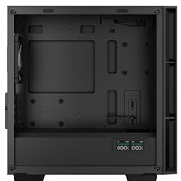 DeepCool CH360 Digital Mid Tower Case - Black Hybrid Glass, 360mm AIO