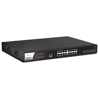 DrayTek PQ2200xb 16-Port 2.5GbE Managed Switch 400W PoE++ 10G SFP+