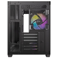 Antec CX800 Wood ARGB Mid-Tower Case - 270° Glass, USB-C, Steel