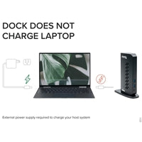 Plugable UD-3900Z USB-C Dual HDMI Docking Station - 10-Port DisplayLink