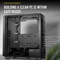 ANTEC P20CE E-ATX Mid Tower Case - Steel Black 360mm Radiator
