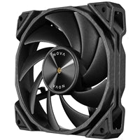 Antec NOVA 120mm PWM Fan - FDB Bearing, 3200 RPM, Black Metal