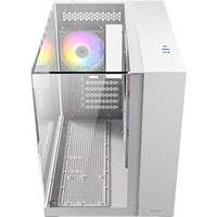 Antec CX600M Trio White Mini Tower Case - Triple Tempered Glass ARGB