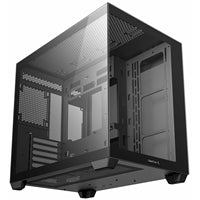 DeepCool CG530 Dual-Chamber Mid Tower Case - Tempered Glass, Black
