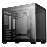 DeepCool CG530 Dual-Chamber Mid Tower Case - Tempered Glass, Black