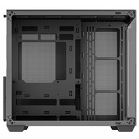 DeepCool CG530 Dual-Chamber Mid Tower Case - Tempered Glass, Black