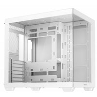 DeepCool CG530 White Dual-Chamber ATX Case - Tempered Glass